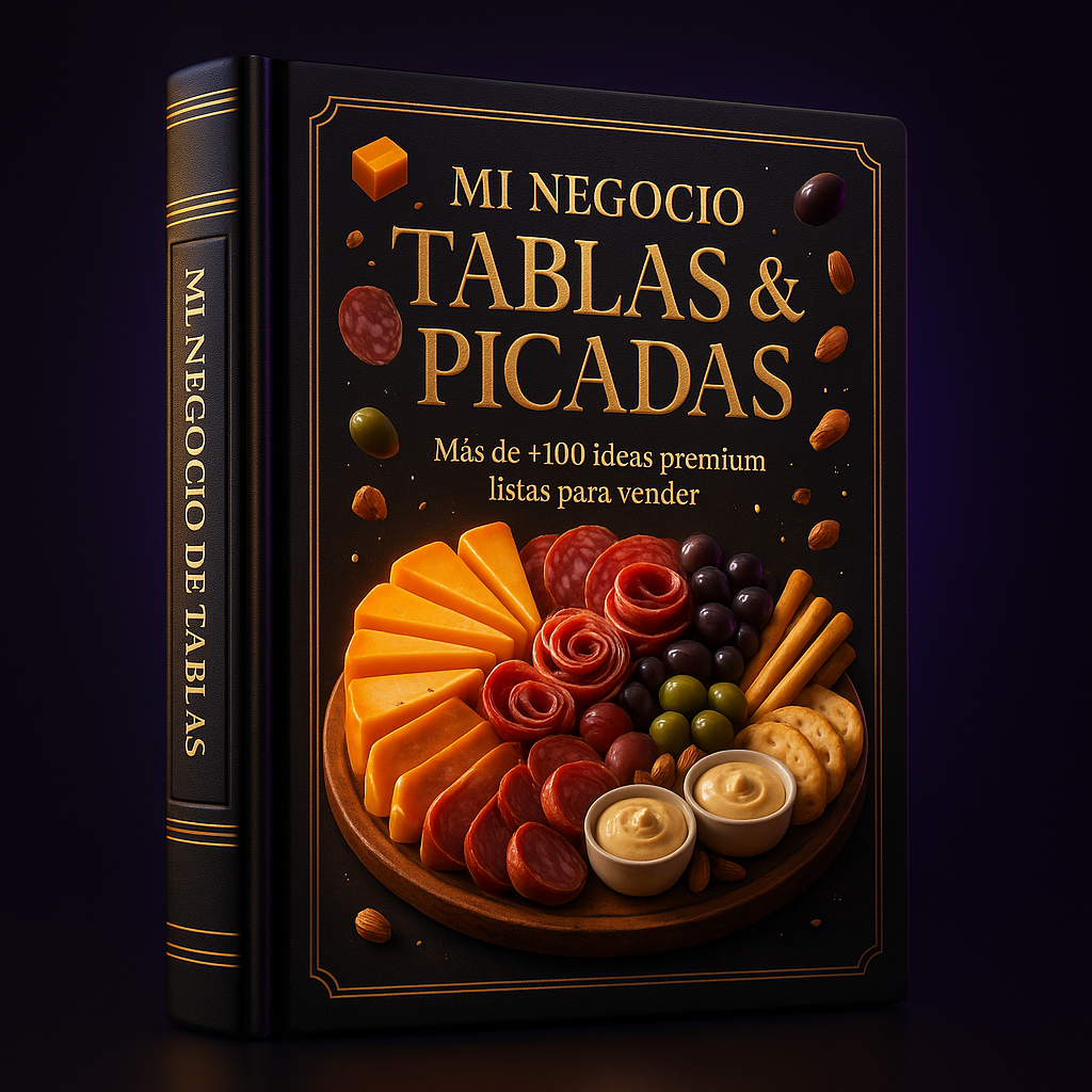 🥖🧀 Mi Negocio De Tablas & Picadas – Más de +100 ideas premium, listas para vender